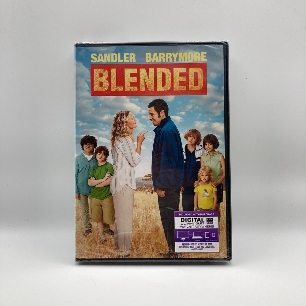 Blended DVD Adam Sandler Drew Barrymore Comedy Movie New Sealed 883929445592